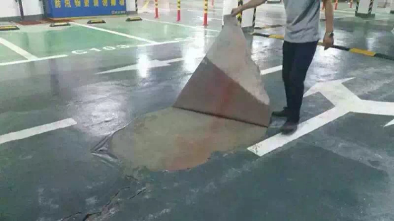 環氧地面破損觸目驚心